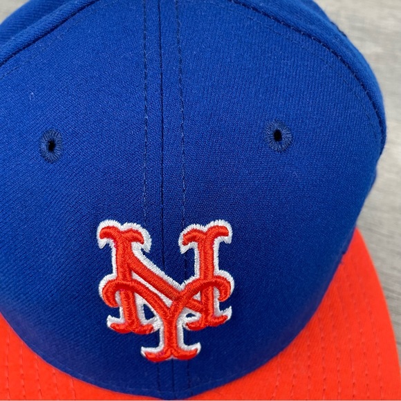 MLB New York Mets Official On-Field Cap 59Fifty Collection Size 7 55.8cm - Picture 4 of 9
